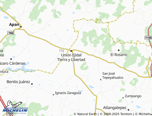 MICHELIN San Diego Quintanilla map - ViaMichelin