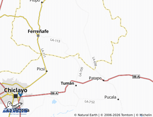 Mappa MICHELIN Luya - ViaMichelin