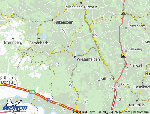 Mapa MICHELIN Wiesenfelden - ViaMichelin
