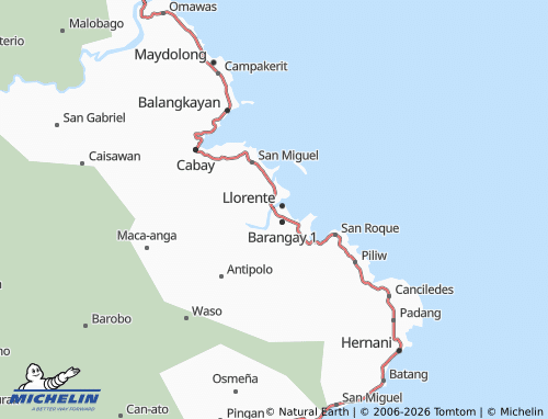 Mappa MICHELIN Barangay 12 - ViaMichelin