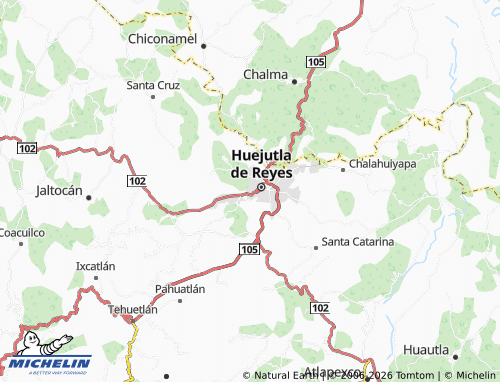 MICHELIN Dos Caminos map - ViaMichelin