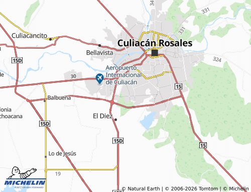 Mapa MICHELIN San Agustín - ViaMichelin
