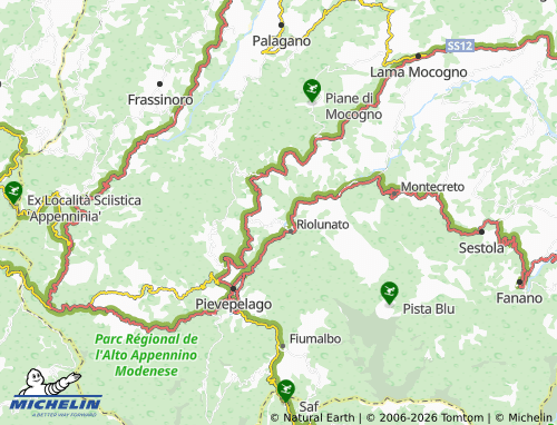 Mappa MICHELIN Roncombrellaro - ViaMichelin