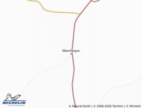 Carte MICHELIN Manoharpur - ViaMichelin