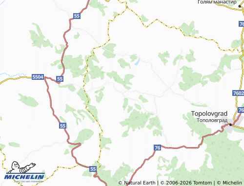 Mappa MICHELIN Orlov dol - ViaMichelin