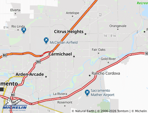 Mappa MICHELIN Carmichael - ViaMichelin