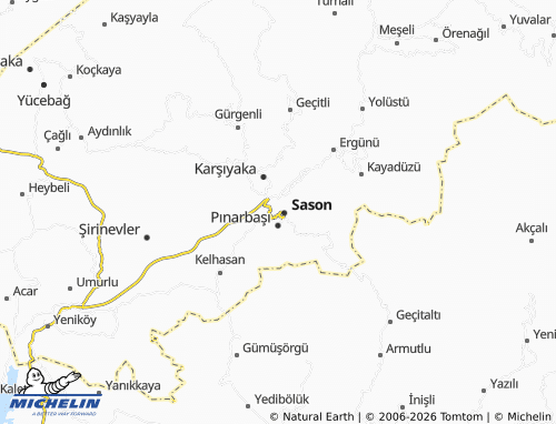 Mappa MICHELIN Aykut Ozan - ViaMichelin