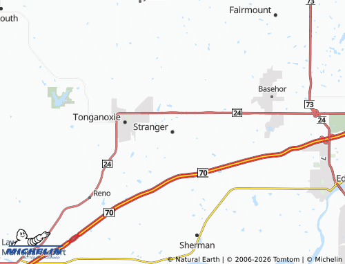 Mapa MICHELIN Stranger - ViaMichelin