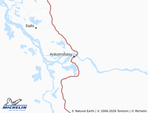 MICHELIN Ankotrofotsy map - ViaMichelin