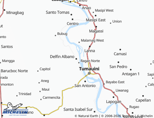 MICHELIN San Patricio map - ViaMichelin