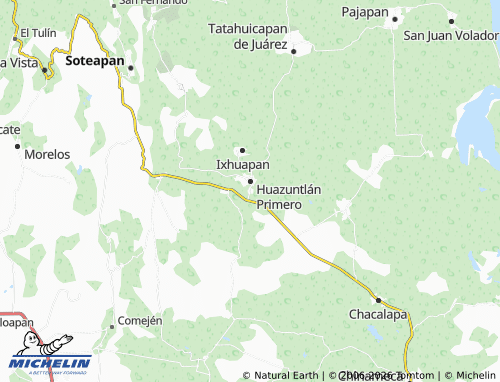 Mapa MICHELIN Tonalapán - ViaMichelin