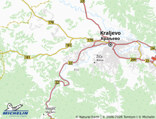 Mapa MICHELIN Konarevo - ViaMichelin