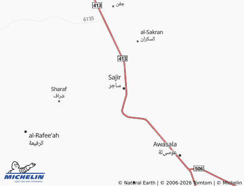 MICHELIN-Landkarte al-'Andalus - ViaMichelin