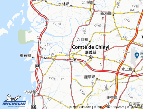 Mappa MICHELIN pu zi shi - ViaMichelin