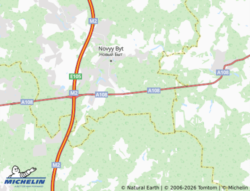 Carte MICHELIN Nerastannoye 2 SNT - ViaMichelin