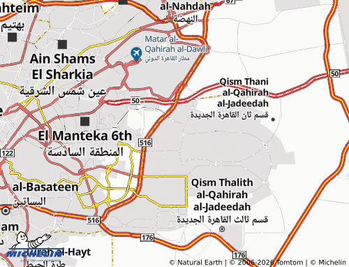 MICHELIN Academet El Shorta map - ViaMichelin
