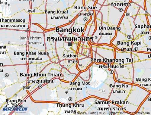 MICHELIN Bang Rak map - ViaMichelin