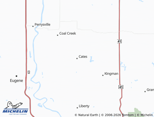 Mapa MICHELIN Cates - ViaMichelin