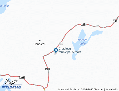 Mapa MICHELIN Duck Lake 76 B - ViaMichelin