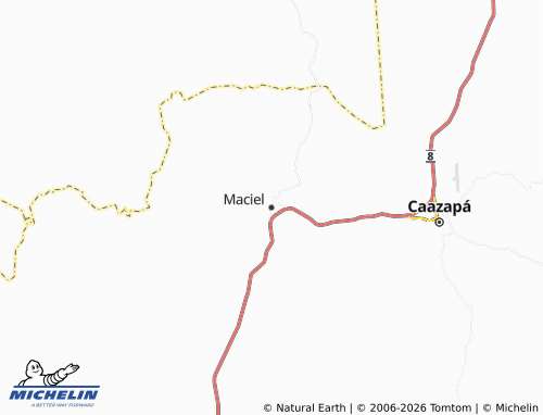 Mapa MICHELIN Maciel - ViaMichelin