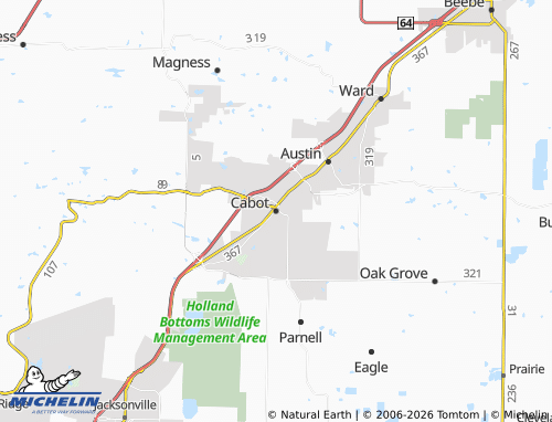 Mappa MICHELIN Cabot - ViaMichelin