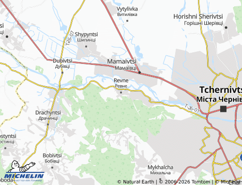 Mappa MICHELIN Revne - ViaMichelin