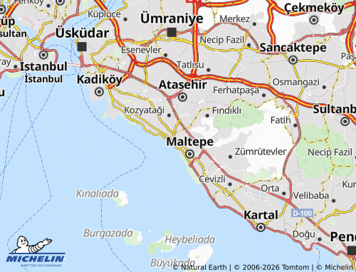 MICHELIN Altintepe map - ViaMichelin