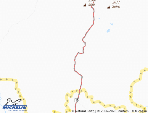 MICHELIN Mes-hal Wedekele map - ViaMichelin