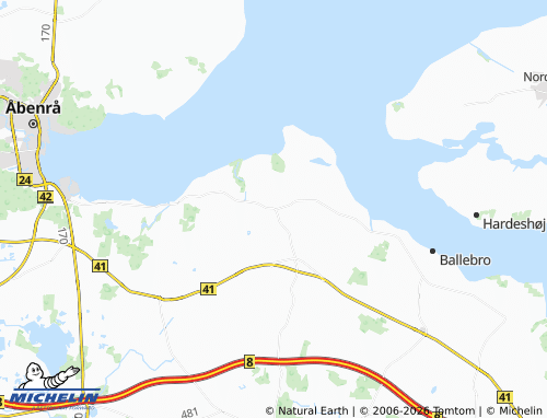 MICHELIN Varnæs map - ViaMichelin