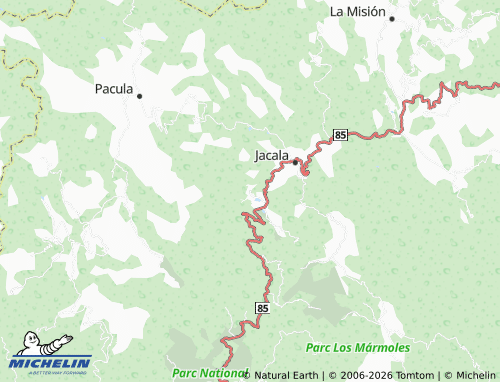 MICHELIN Los Hoyos map - ViaMichelin