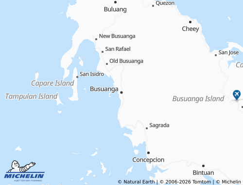 MICHELIN Busuanga map - ViaMichelin