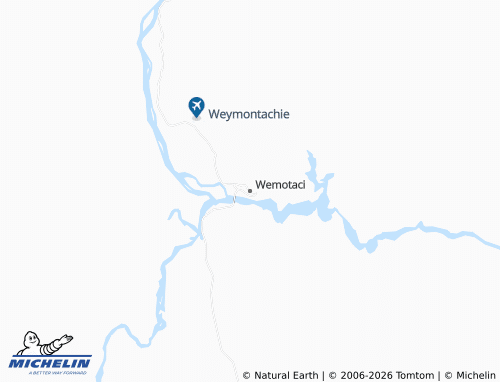 Mapa MICHELIN Wemotaci - ViaMichelin