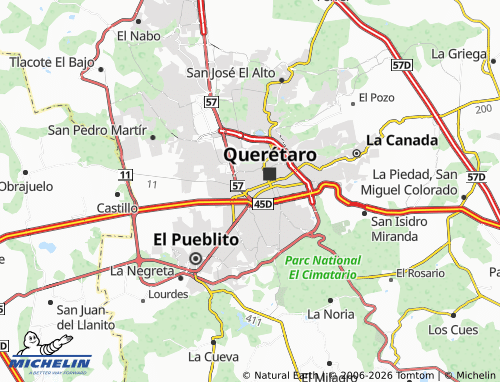 Mapa MICHELIN El Prado - ViaMichelin