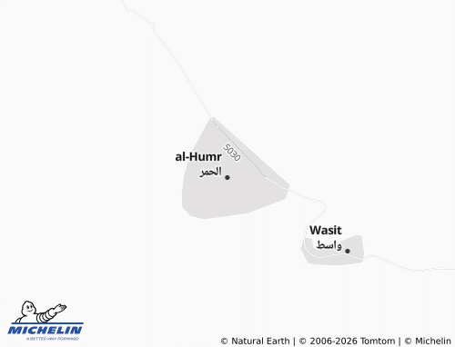 MICHELIN-Landkarte al-Hazm - ViaMichelin