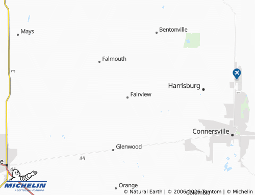 Carte MICHELIN Fairview - ViaMichelin