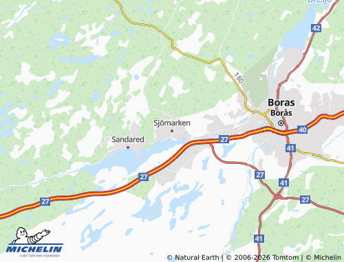 Carte MICHELIN Sjömarken - ViaMichelin