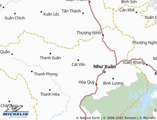 MICHELIN Cát Vân map - ViaMichelin