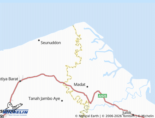 Mappa MICHELIN Tanjong Menuang - ViaMichelin