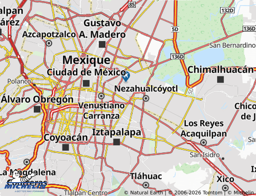 Mapa MICHELIN Aviación Civil - ViaMichelin