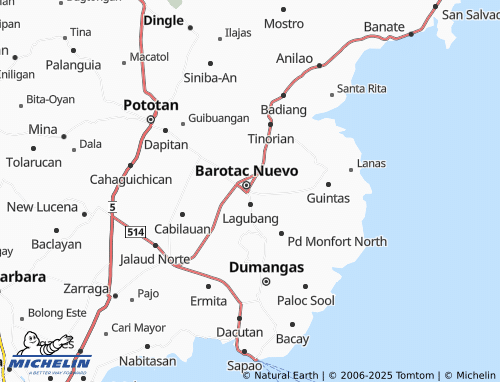 MICHELIN Ilaud map - ViaMichelin