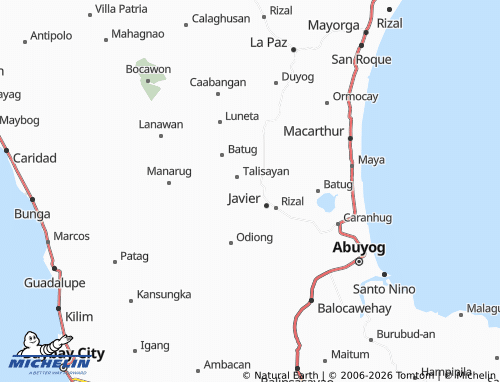 Mappa MICHELIN Poblacion Zone 1 - ViaMichelin