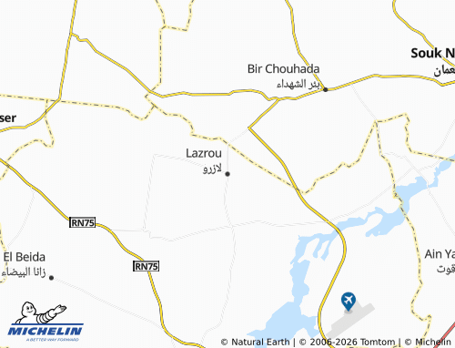 Mappa MICHELIN Lazrou - ViaMichelin
