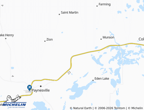 Carte MICHELIN Roscoe - ViaMichelin