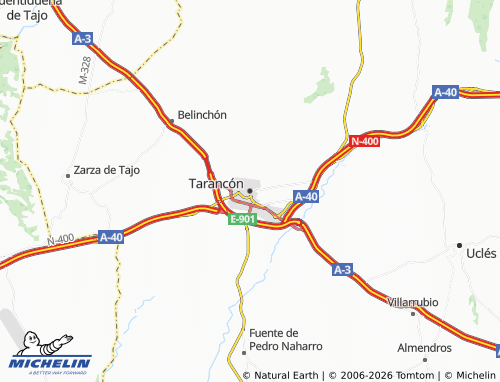 MICHELIN-Landkarte Tarancón - ViaMichelin