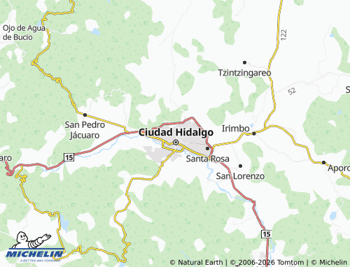 Mapa MICHELIN Rancho de Corros - ViaMichelin
