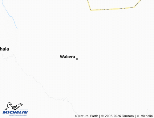 MICHELIN Wabera map - ViaMichelin