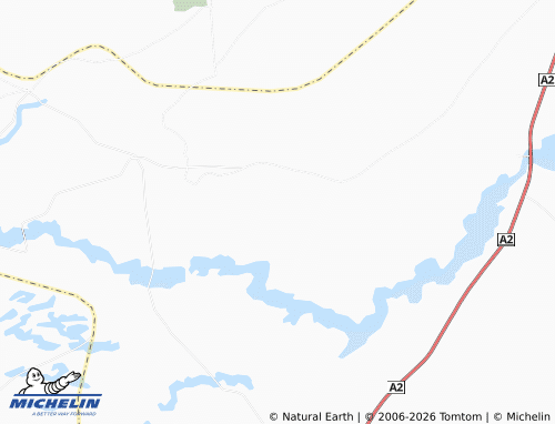 Mappa MICHELIN Warda - ViaMichelin