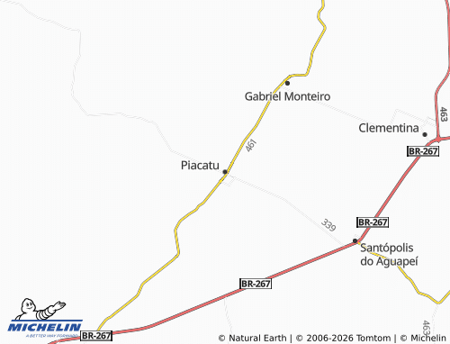 Mapa MICHELIN Piacatu - ViaMichelin