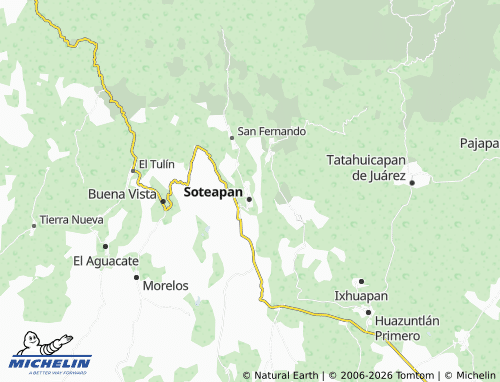 Mapa MICHELIN Cuatro - ViaMichelin