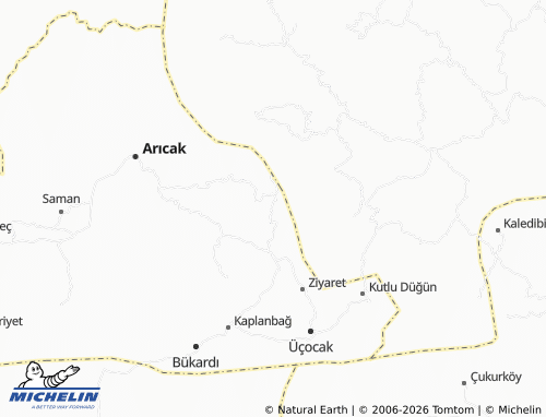 MICHELIN Karakaş map - ViaMichelin